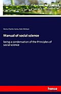 Manual of social science