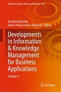 Developments in Information & Knowledge Management for Business Applications