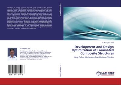 Development and Design Optimization of Laminated Composite Structures