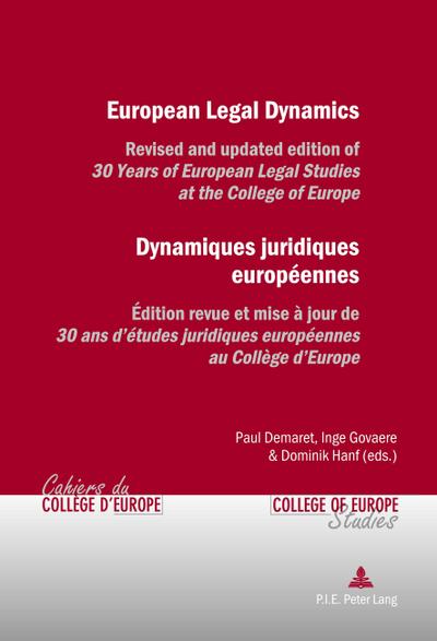 European Legal Dynamics - Dynamiques juridiques européennes