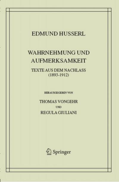 Wahrnehmung und Aufmerksamkeit