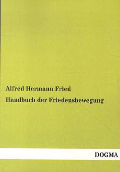 Handbuch der Friedensbewegung