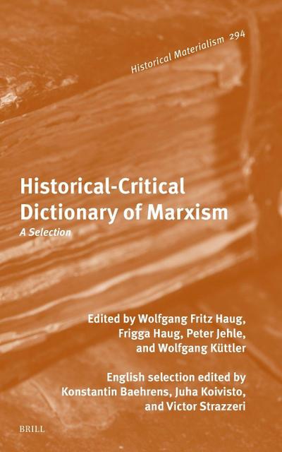 Historical-Critical Dictionary of Marxism