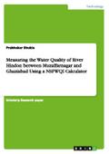 Measuring the Water Quality of River Hindon between Muzaffarnagar and Ghaziabad Using a NSFWQI Calculator