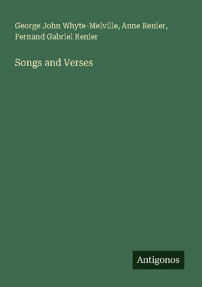 Songs and Verses