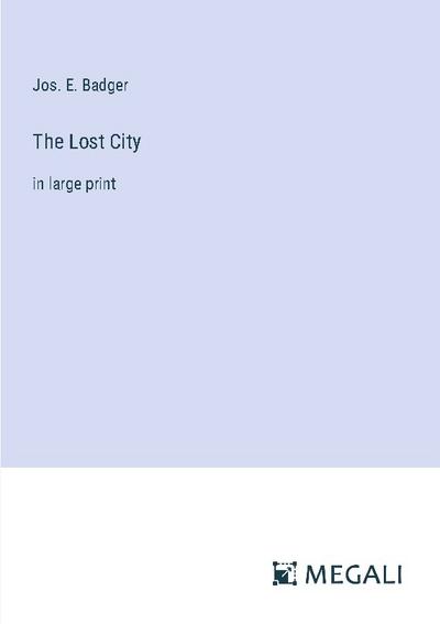 The Lost City