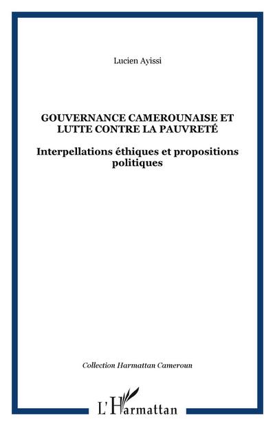 Gouvernance camerounaise et lutte contre la pauvreté