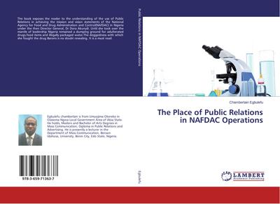The Place of Public Relations in NAFDAC Operations - Chamberlain Egbulefu