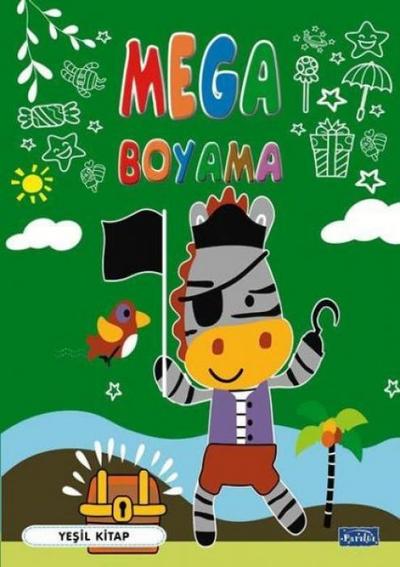 Mega Boyama-Yesil Kitap