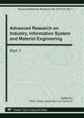 Advanced Research on Industry, Information System and Material Engineering, IISME2011