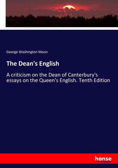 The Dean’s English
