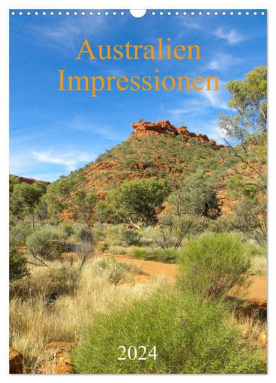 Australien - Impressionen (Wandkalender 2024 DIN A3 hoch), CALVENDO Monatskalender