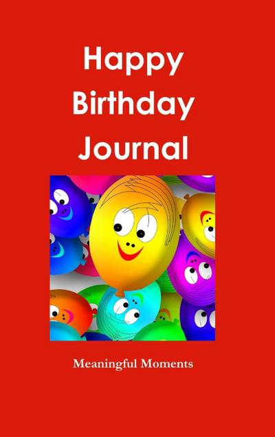 Happy Birthday Journal