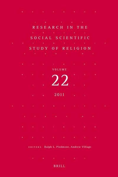 Research in the Social Scientific Study of Religion, Volume 22