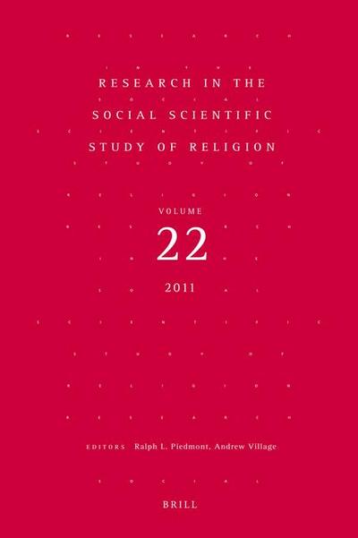 Research in the Social Scientific Study of Religion, Volume 22