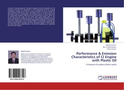 Performance & Emission Characteristics of CI Engine with Plastic Oil