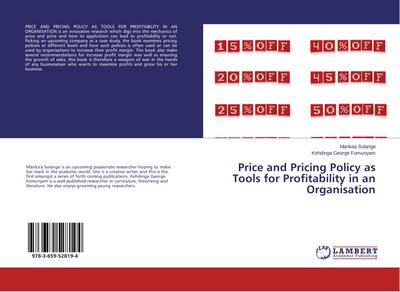Price and Pricing Policy as Tools for Profitability in an Organisation - Mankaa Solange