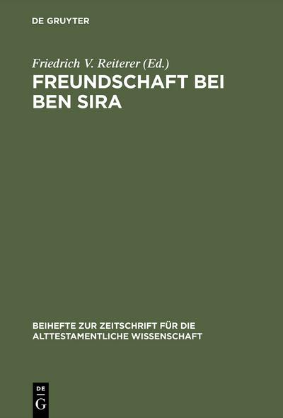 Freundschaft bei Ben Sira