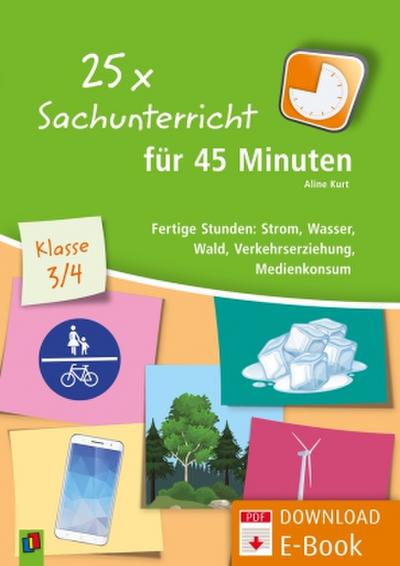 25 x Sachunterricht für 45 Minuten  Klasse 3/4