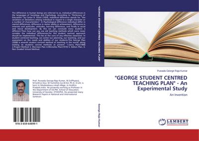 "GEORGE STUDENT CENTRED TEACHING PLAN" - An Experimental Study