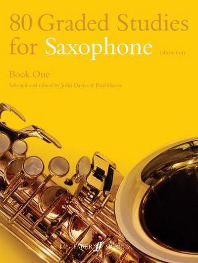 80 Graded Studies for Saxophone Book One - John Davies