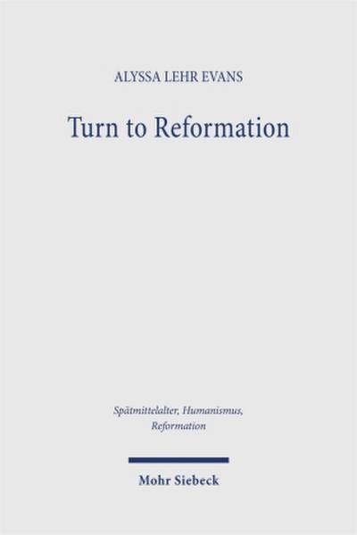 Turn to Reformation