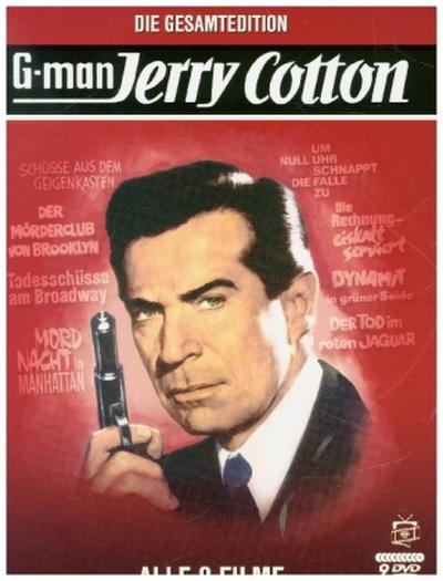 Jerry Cotton - Die Gesamtedition: Alle 8 Filme, 9 DVD