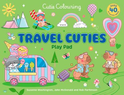 Travel Cuties Play Pad: Peel-Off Paper Fun