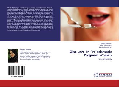 Zinc Level In Pre-eclamptic Pregnant Women