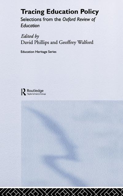 Tracing Education Policy