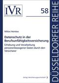 Datenschutz in der Berufsunfähigkeitsversicherung