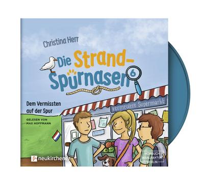 Die Strandspürnasen 6 - Dem Vermissten auf der Spur, 1 Audio-CD, 1 MP3