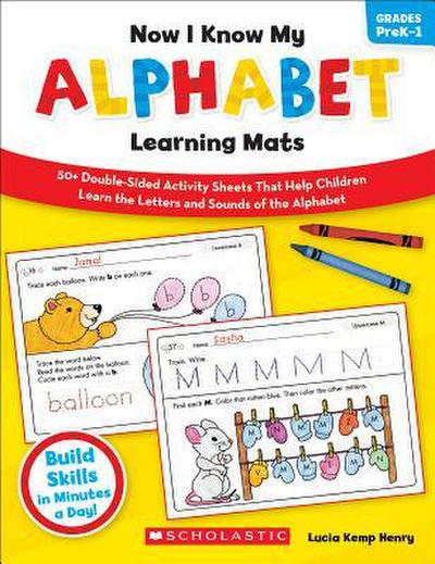 Now I Know My Alphabet Learning Mats