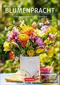 Blumenpracht Wochenplaner 2026 - 53 stimmungsvolle