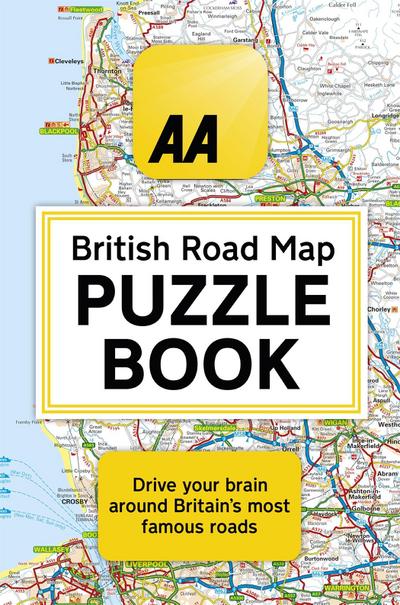 The AA British Road Map Puzzle Book