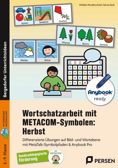 Wortschatzarbeit mit METACOM-Symbolen: Herbst