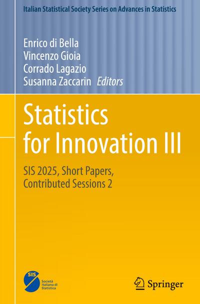 Statistics for Innovation III
