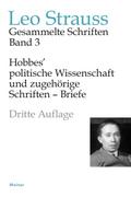 Hobbes’ politische Wissenschaft und zugehörige Schriften - Briefe