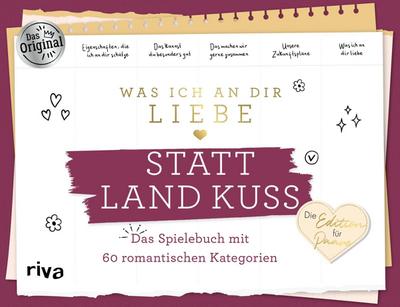 Was ich an dir liebe – Statt Land Kuss: Das Spielebuch mit 60 romantischen Kategorien | Die Paar-Edition | Das Original. Klassiker Stadt Land Fluss für Verliebte, Ehepaar, Partnerin (WIADL)