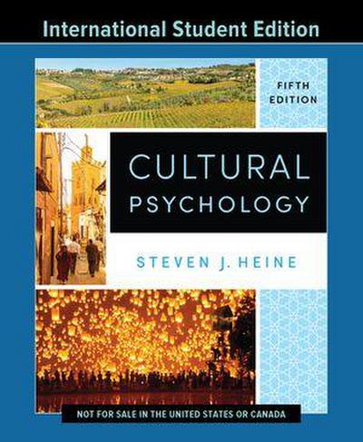 Cultural Psychology
