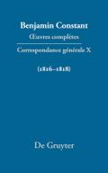 Correspondance générale 1816-1818