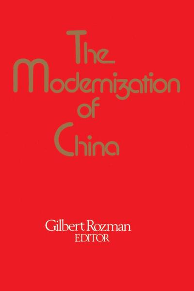 The Modernization of China