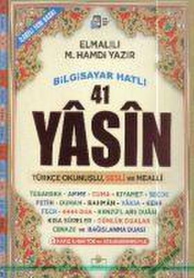 Muhammed Hamdi Yazir, E: Bilgisayar Hatli 41 Yasin Cami Boy