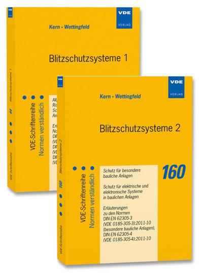 Blitzschutzsysteme 1 - Blitzschutzsysteme 2 (Set). 2 Bände