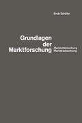 Grundlagen der Marktforschung