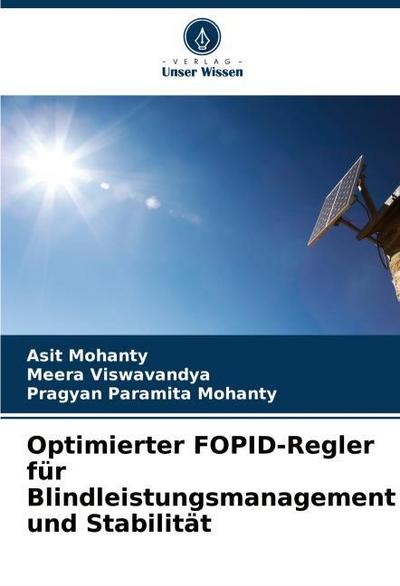 Optimierter FOPID-Regler für Blindleistungsmanagement und Stabilität
