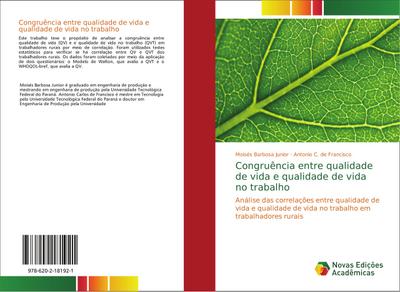 Congruência entre qualidade de vida e qualidade de vida no trabalho