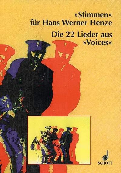 ’Stimmen’ für Hans Werner Henze