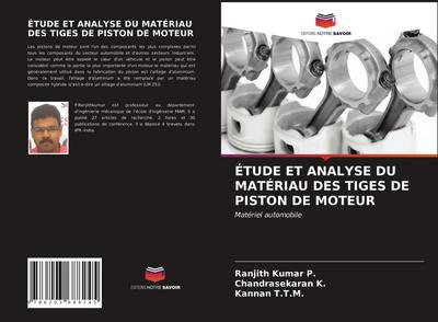 ÉTUDE ET ANALYSE DU MATÉRIAU DES TIGES DE PISTON DE MOTEUR