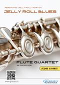 Flute Quartet score & parts "Jelly Roll Blues"